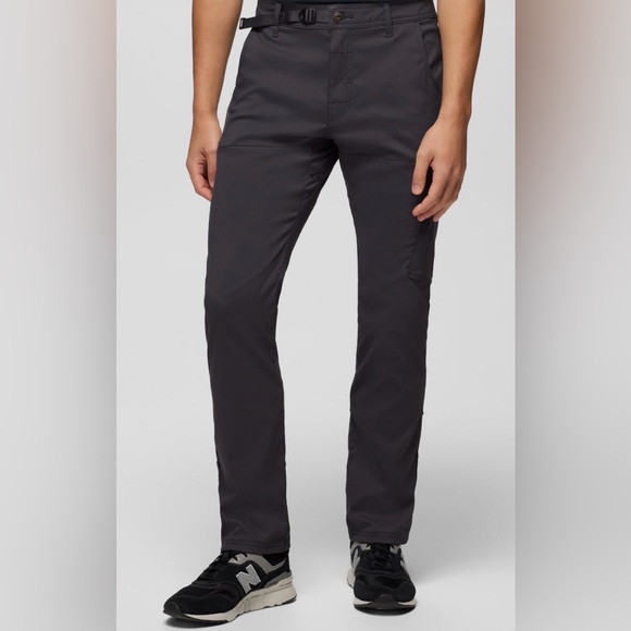Prana Men's Stretch Zion Pants II Dark Iron NWT